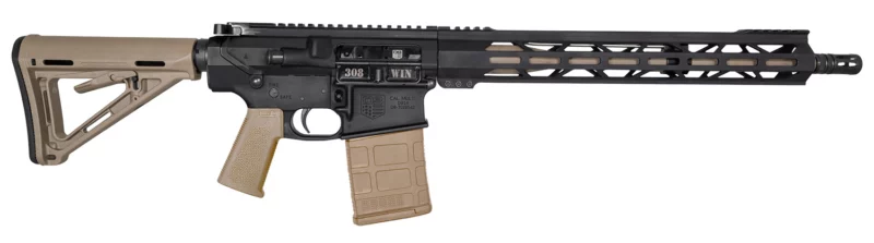 Diamondback DB105AC221 DB10 308 Win 20+1 16" FDE Chromoly Barrel, Black Rec/M-Lok Handguard, FDE Magpul Carbine Stock/K2 Grip