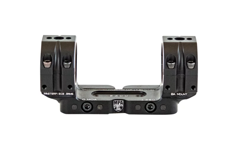 MasterPiece Arms BAMOUNT301125 MPA BA Bolt Action Mount Black