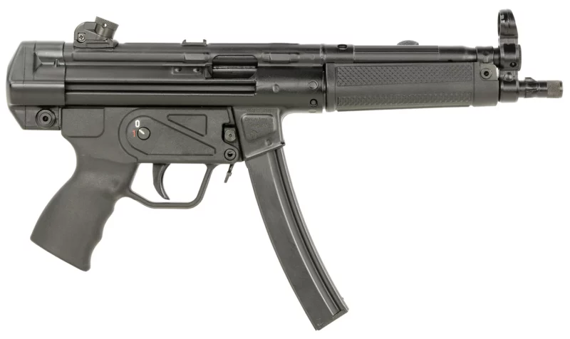 Century Arms HG6034ALN AP5 CORE 9mm Luger 30+1 8.90" Threaded Barrel, Black, Stamped Metal Rec, Fixed Front/Drum Rear Sights, Includes Sling (1 Mag)