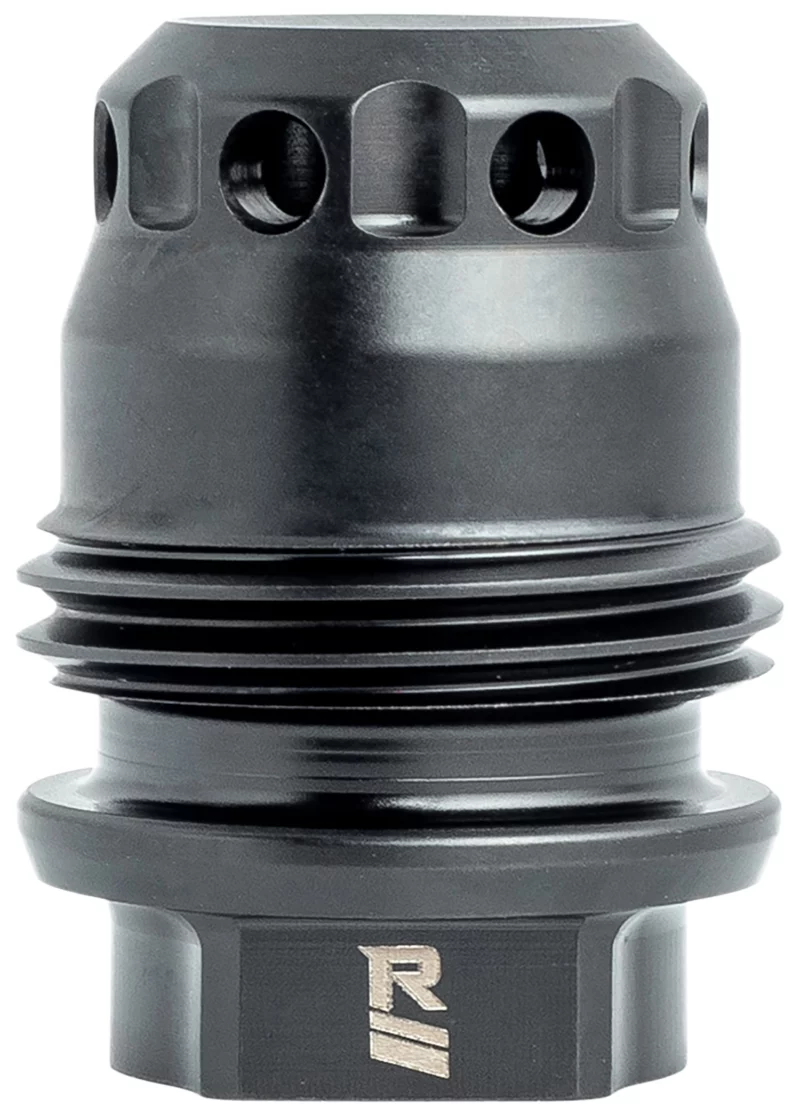 Rugged Suppressors MB021 M2 Brake 338 Cal (8.6mm), 3/4"-24 tpi, Dual Taper Locking System, Fits R.U.M. Mount