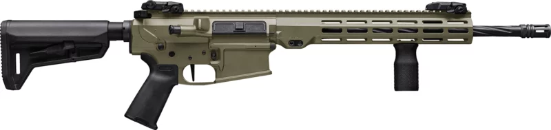 Maxim Defense MXM49690 MD10 L 6.5 Creedmoor 20+1 18" Fluted Barrel, FDE Rec/M-LOK Handguard, Black Magpul Furniture, SL-K Stock, MVG Grip, MBUS Sights, Blackout Defense Flat Trigger