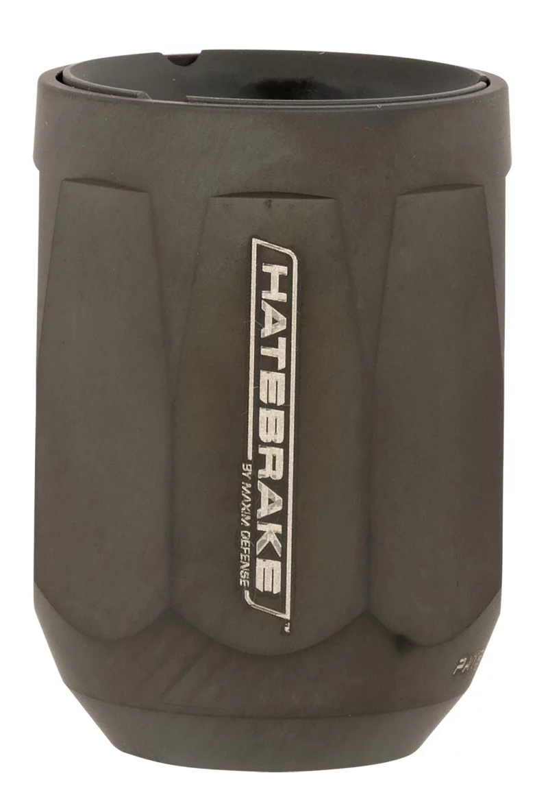 Maxim Defense MXM47709 Hate Brake 30 Cal (7.62mm), 5/8"-24 tpi, 1.50" D Black DLC Stainless Steel