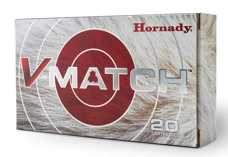 Hornady 81397 V-Match 6mmCreedmoor 80gr ELD-VT 20 Per Box/10 Case