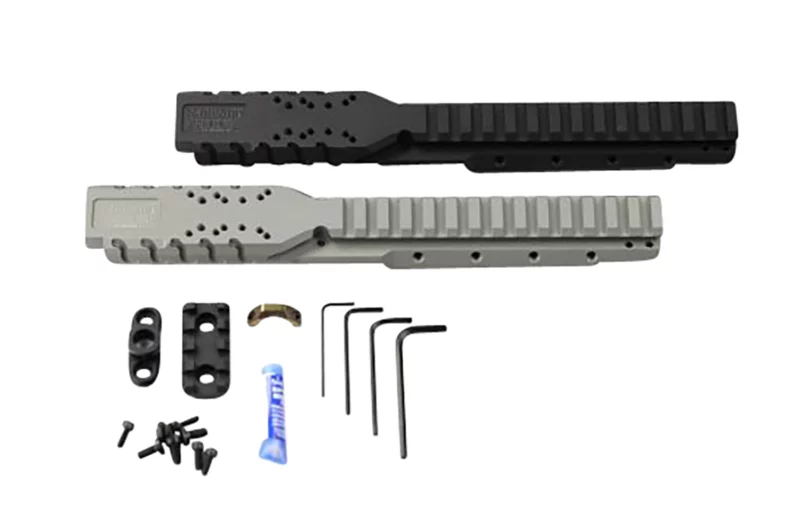 Samson 030026511 Hannibal Rail for Ruger Mini-14 or Mini-30 (2008 or Later) Natural Gray 0 MOA