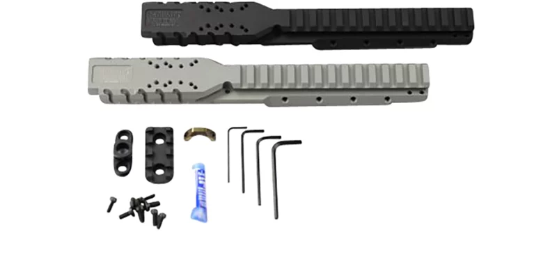 Samson 030026811 Hannibal Rail for Ruger Mini-14 (2007/Earlier) Natural Gray 0 MOA