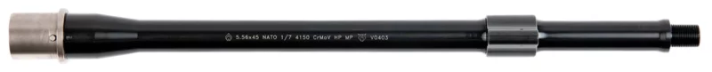 Ballistic Advantage BABL556036F Performance Series 5.56x45mm NATO 13.70" Threaded Hanson Profile, Midlength with Low Pro Gas Block, Black QPQ Chrome Moly Vanadium Steel, Fits AR-15