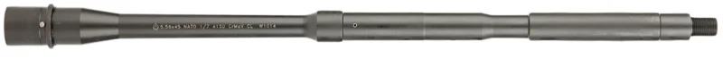 Ballistic Advantage BABL556014MC Classic Series 5.56x45mm NATO 16" Threaded M4 Profile Chrome-Lined, Carbine Length Gas System, Black Phosphate Chrome Moly Vanadium Steel, Fits AR-15