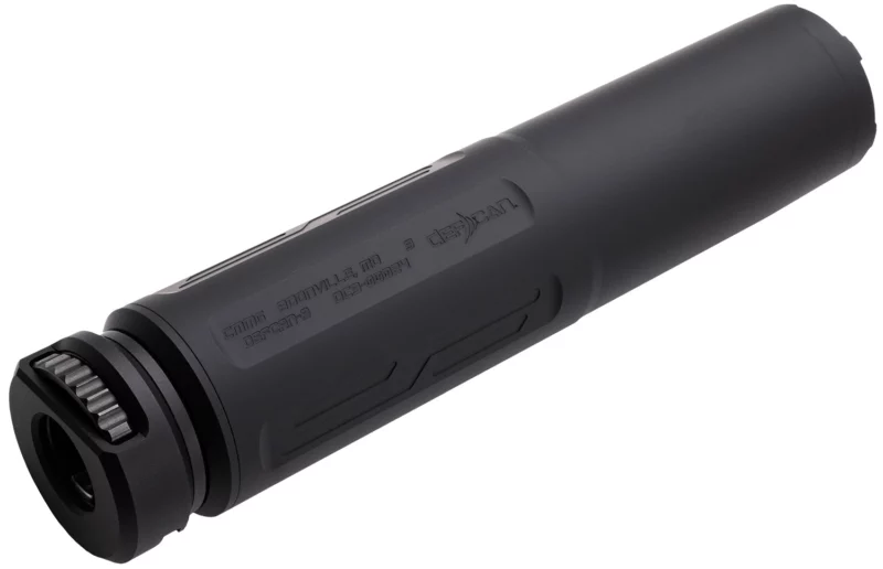 CMMG 99CA47D DefCan 9 9mm Luger, 8.3" L Black Aluminum, .578" x 28 tpi Tri-lug QD Mount
