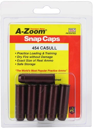 A-ZOOM METAL SNAP CAP - .454 CASULL 6-PACK - Image 2