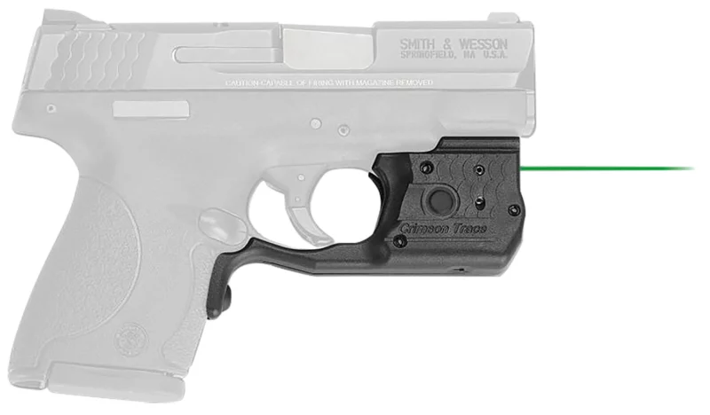 Crimson Trace 01-5840-1 LL-801G Green Laserguard Pro Black Smith & Wesson M&P Shield