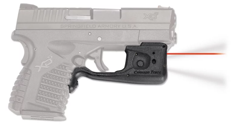 Crimson Trace 01-5790-1 LL-802 Laserguard Pro Black Red Laser Springfield Armory XD-S