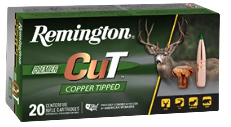 Remington Ammunition R22345 Premier Cut 300WinMag 180gr 20 Per Box/10 Case