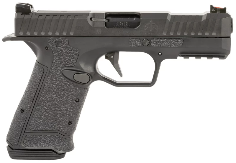 PTR AF2B0090105 Archon Type B, Gen 2 Compact Frame 9mm Luger 15+1/18+1 4.30" Black Nitride Steel Barrel, Black Optic Cut/Serrated Steel Slide & Frame w/Beavertail & Picatinny Rail, Black Polymer Grip