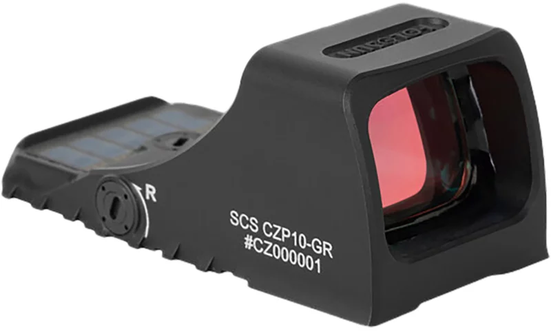 Holosun SCSP10GR SCS P10 Black Anodized 1 x 0.58" X 0.77" 2 MOA Green Dot/32 MOA Circle Multi Reticle