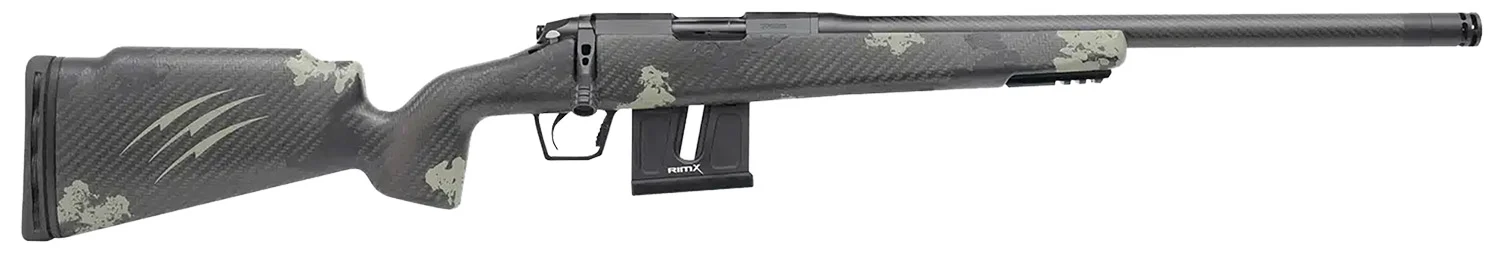 Fierce Firearms FRR22LR18BF Carbon Razor 22 LR Black Cerakote Forest Camo