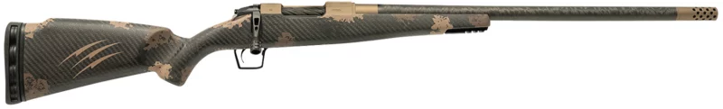 Fierce Firearms ROG65PRC20BRS Carbon Rogue Full Size 6.5 PRC 3+1 20" Hand Lapped/Match Grade Threaded Barrel, Smoked Bronze Cerakote Steel Receiver, Sonora Ambush Camo Fierce Rogue Carbon Fiber Stock