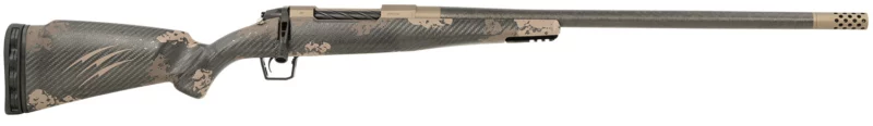 Fierce Firearms ROG7PRC22BRS Carbon Rogue Full Size 7mm PRC 3+1 22" Hand Lapped/Match Grade Threaded Barrel, Smoked Bronze Cerakote Steel Receiver, Sonora Ambush Camo Fierce Rogue Carbon Fiber Stock