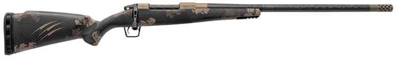 Fierce Firearms ROG7PRC24BRS Carbon Rogue Full Size 7mm PRC 3+1 24" Hand Lapped/Match Grade Threaded Barrel, Smoked Bronze Cerakote Steel Receiver, Sonora Ambush Camo Fierce Rogue Carbon Fiber Stock