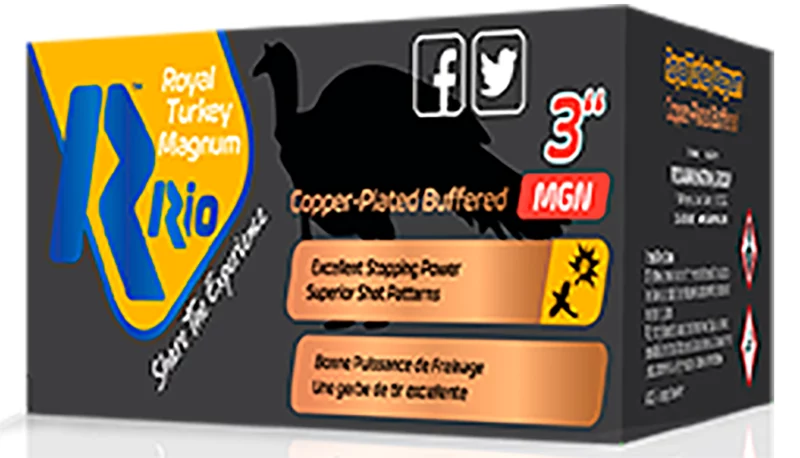 Rio Ammunition RTBCM506 Royal Turkey 12Gauge 1 3/4oz 6Shot 10 Per Box/25 Case