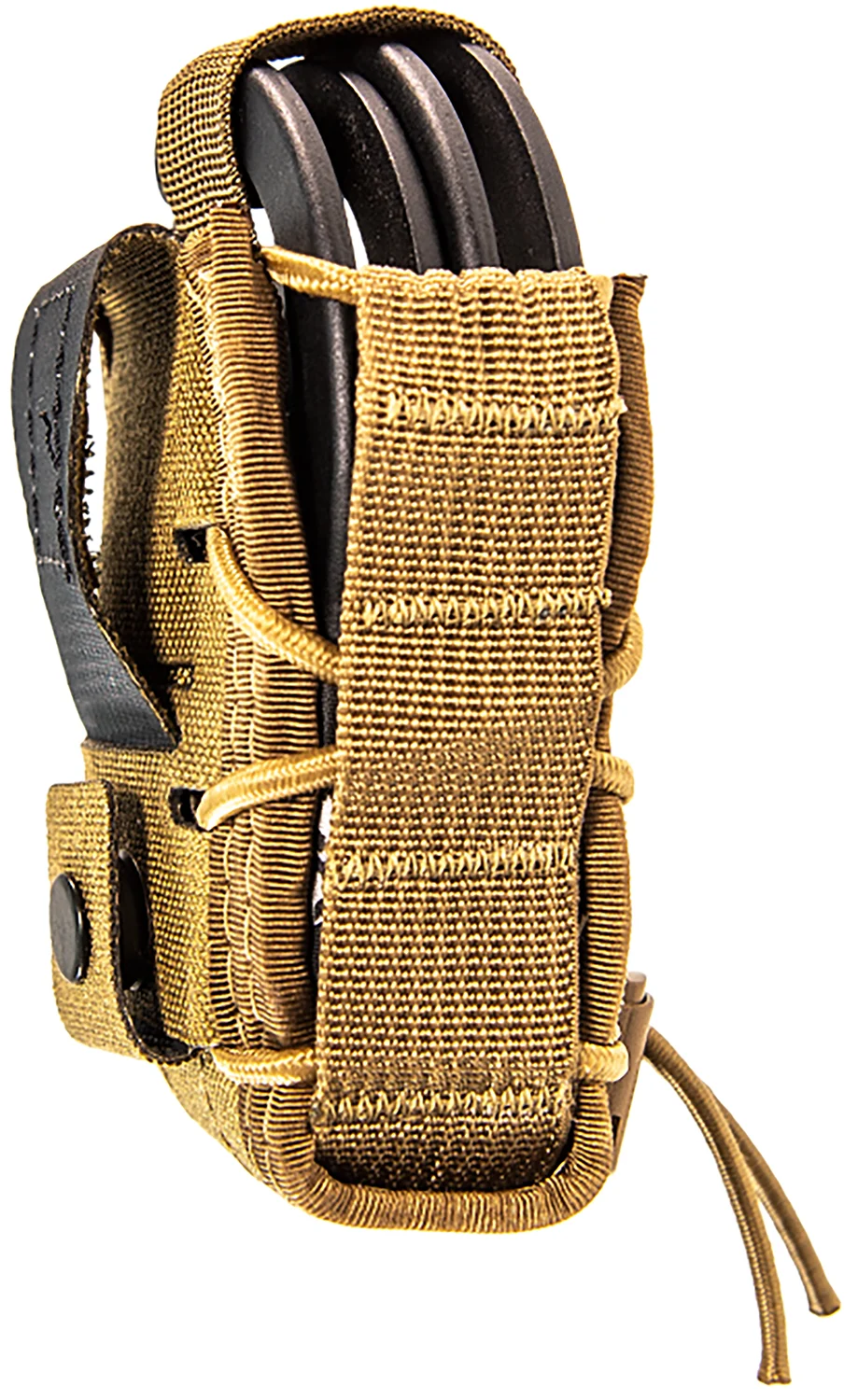 High Speed Gear 13DC10CB TACO Handcuff Holder Nylon Coyote Brown Adaptable Belt Mount Up to 2.25"