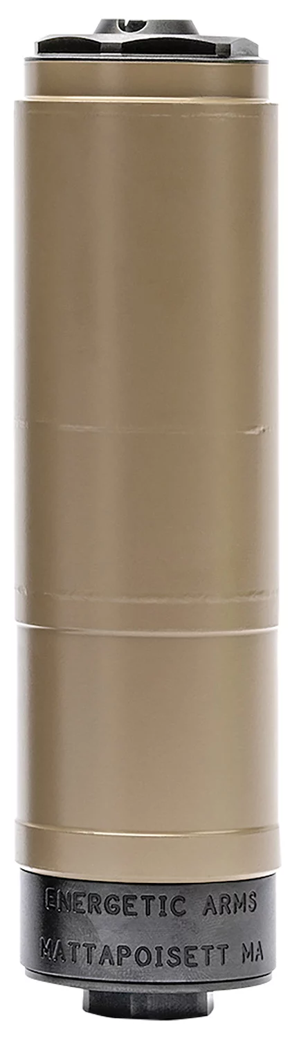 Energetic Armament EA16 Ferox Suppressors 5.56mm 1/2x28 FDE Cerakote