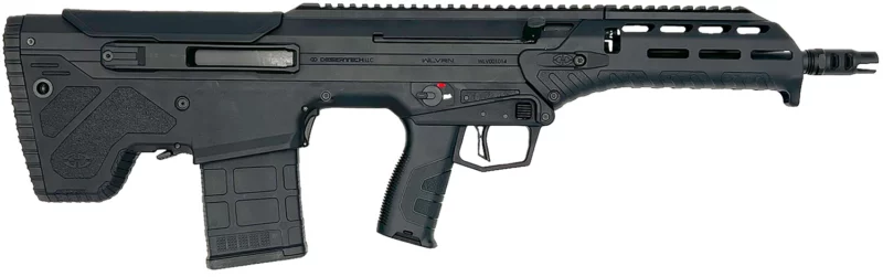 Desert Tech WLVRFB2030B WLVRN 223 Rem/5.56 NATO 30+1 20" Black Steel Threaded Barrel, Black Anodized Picatinny Rail Aluminum Receiver, M-LOK Handguard, Black Polymer Chassis, Ambidextrous