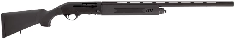 Hatsan USA HEPS20280501 Escort PS Full Size 20 Gauge Semi-Auto 3" 4+1 28" Black Chrome Vent Rib Barrel, Black Anodized Grooved Aluminum Receiver, Adjustable Black Synthetic Stock