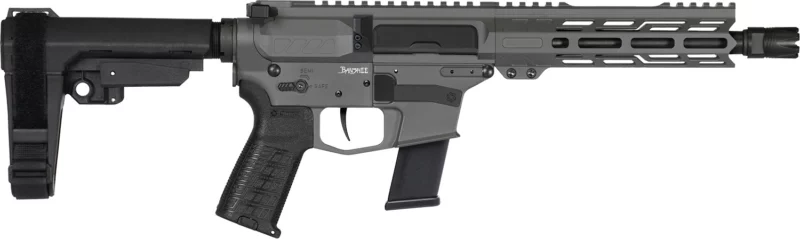 CMMG 45AF30FTNG Banshee MKG 45 ACP 13+1 8" Black Nitride Medium Taper Threaded Barrel, EML 4" M-LOK Handguards, Tungsten Aluminum Picatinny Rail Receiver, CMMG Zeroed Grips
