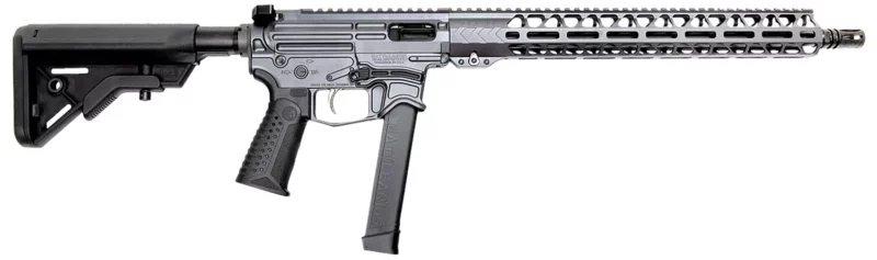Battle Arms Development XIPHOS001 Xiphos 30+1 16" Black Barrel, Combat Gray Picatinny Rail Aluminum Receiver, M-LOK Handguard, Black Synthetic Stock, Adj Black Grip
