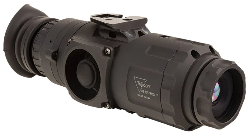 Trijicon EO IRMO250 IR-Patrol IRMO-250 Thermal Hand Held/Mountable Scope Matte Black 1x19mm 640x480, 12 Microns, 60Hz Resolution Zoom 8x
