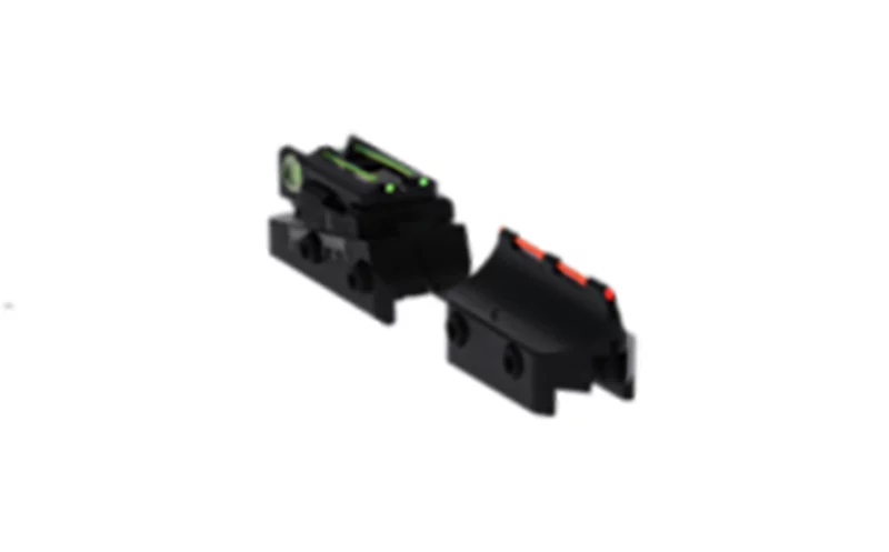 Truglo TG960 Tru-Point Extreme Deer/Turkey Universal Shotgun Red Fiber Optic Green Fiber Optic Black
