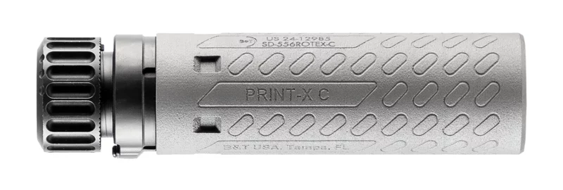 B&T Firearms SD762ROTEXCOMPACTTI Rotex Compact TI Suppressor 7.62x51 NATO w/ SureFire Hub Adapter 1.375x24TPI
