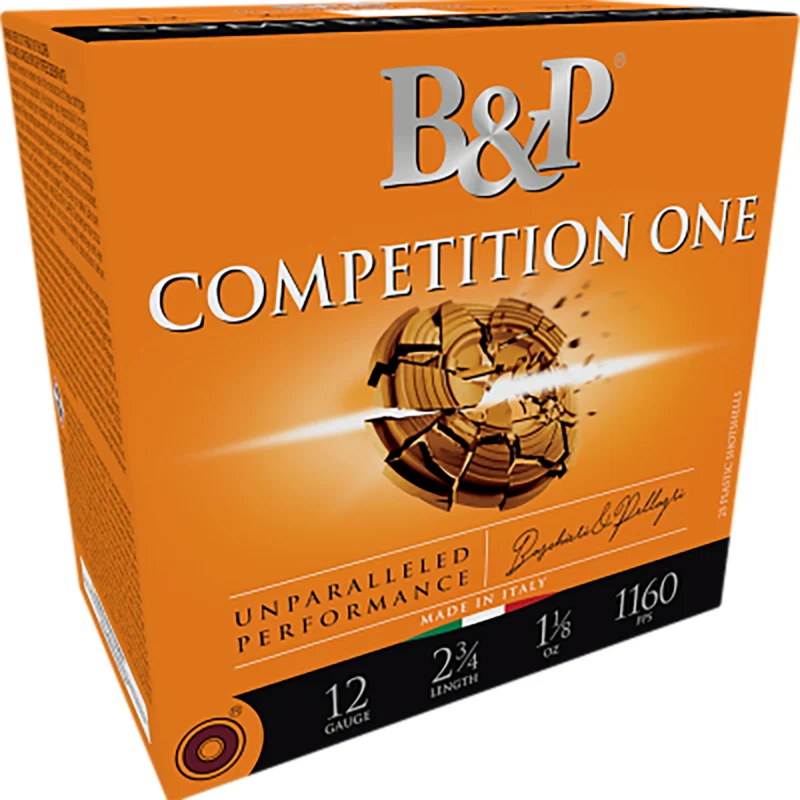 B&p Ammunition 12B18CP7 Competition One 12Gauge 2.75" 1 1/8oz 7.5Shot 25 Per Box/10 Case