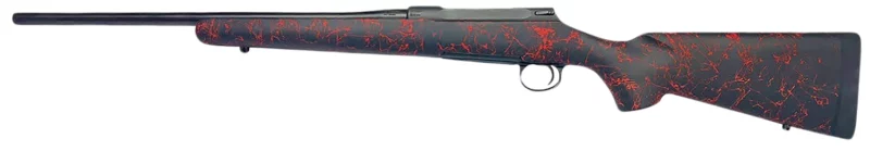 Sauer 80118092 100 Classic XT Sports South Exclusive Full Size 30-06 Springfield 5+1 22" Matte Blued Steel Barrel & Drilled & Tapped Steel Receiver, Black/Red Webbing HS Precision Synthetic Stock