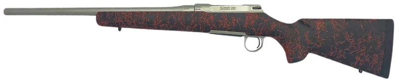 Sauer 80118098 100 Silver XT Sports South Exclusive, Full Size 308 Win 5+1 22" Stainless Steel Cerakote Barrel, Stainless Cerakote Drilled & Tapped Steel Receiver, Black HS Precision Synthetic Stock