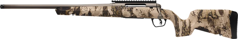 Savage Arms 32347 Axis 2 Pro Compact 7mm-08 Rem 4+1 20" Gun Metal Bronze Cerakote Heavy Sporter Threaded Barrel & Picatinny Rail Carbon Steel Receiver, Fixed Western Camo Synthetic Stock, Left Hand