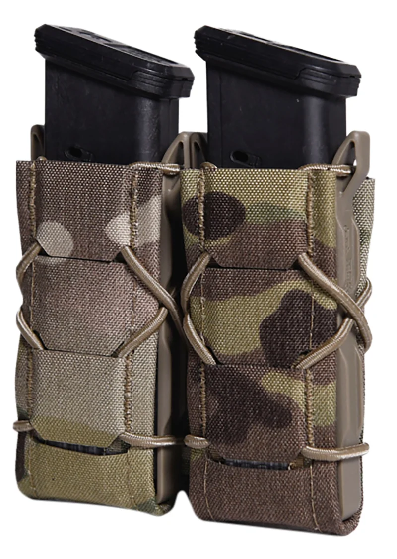 High Speed Gear 24PT02MC TACO Gen 2 Double Pistol Multi-Cam Nylon MOLLE Compatible w/ Pistol