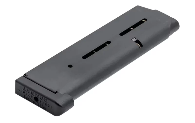 Wilson Combat 4745FS8B 8rd 45 ACP Fits Wilson Combat 1911 Black Fluoropolymer
