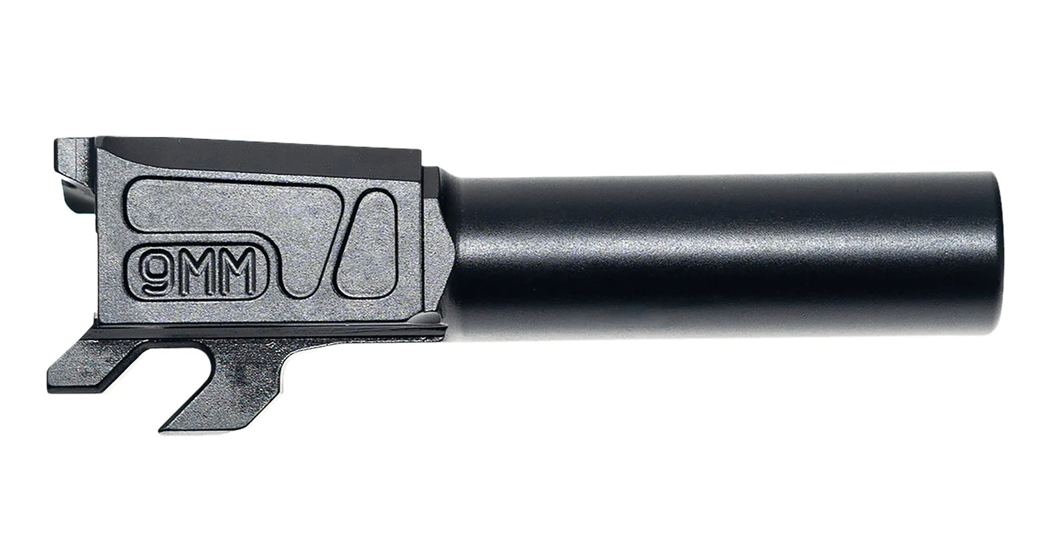 Faxon Firearms M&PA910NSNOQ-N Duty Series 9mm Fits M&P Shield 3.1" 4150 Steel