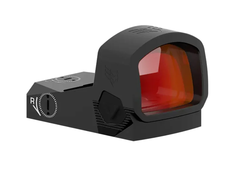 Swampfox Optics LBT21243G Liberty II Black 1x 24mm 3 MOA Green Dot Reticle
