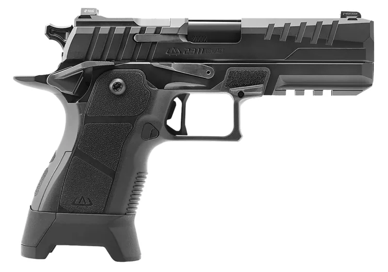 Oa Defense OA2311CMPTPLSBLKSTD17 2311 Compact Plus Kit 9x19 17rd 4.25" Black DLC Black Optic Ready 17-4 Stainless Steel Slide Black Polymer Grip Ambidextrous