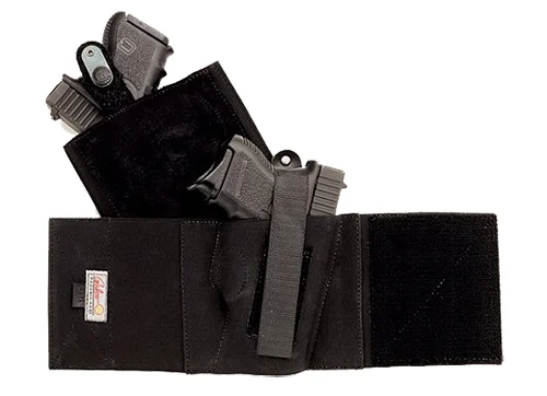 Galco CAB2M Cop Ankle Band Size Medium Black Neoprene Velcro Compatible w/Sig P365/Glock 42/Ruger LCP II Right Hand