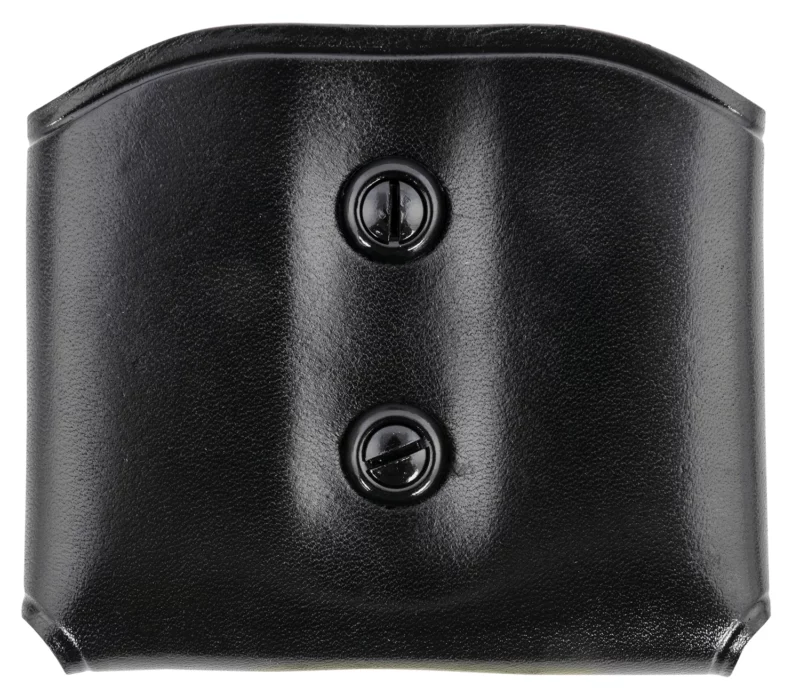 Galco DMC22B DMC Mag Carrier Double Black Leather Belt Loop Belts 1.50-1.75" Wide Compatible w/ Glock 35 Ambidextrous Hand