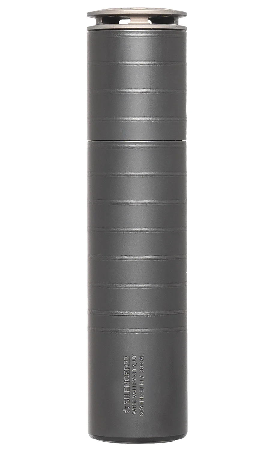 SilencerCo SU5421 STM Scythe .30 Cal 1.73" Black Stainless Steel 5/8"x24