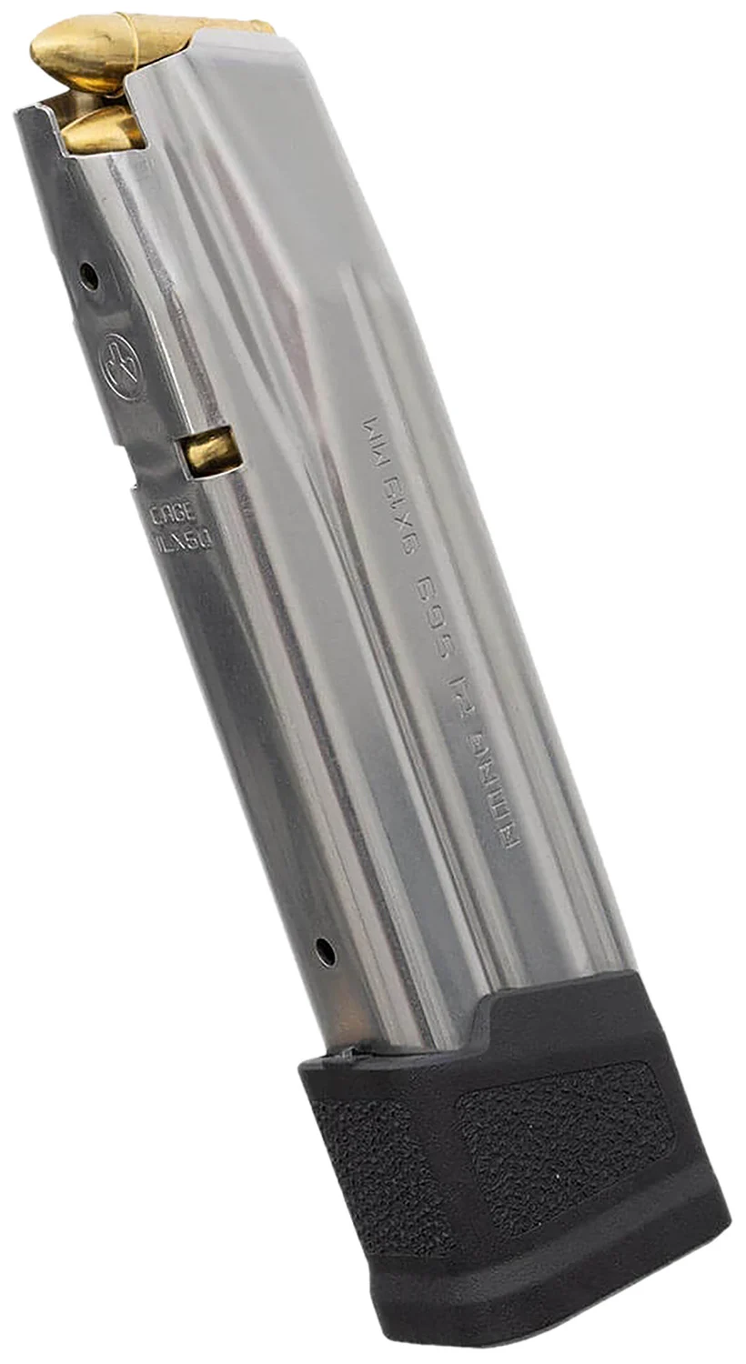 Magpul MAG1465-SST AMAG 21rd 9mm Fits Sig P320 Silver/Black Stainless Steel/Polymer