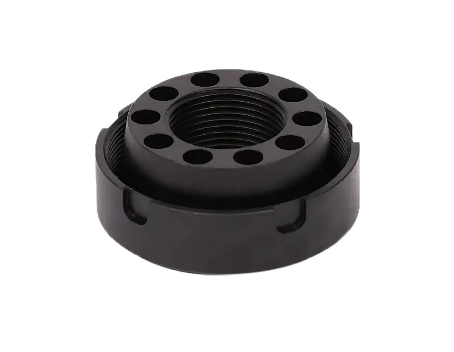 SilencerCo AC4747 Charlie Direct Thread Mount Fits M18X1 Stainless Steel Oxide Black