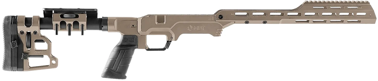 Mdt Sporting Goods Inc 114643FDE The Tactical LSS Gen3 Flat Dark Earth Fits Savage 110 Short Action