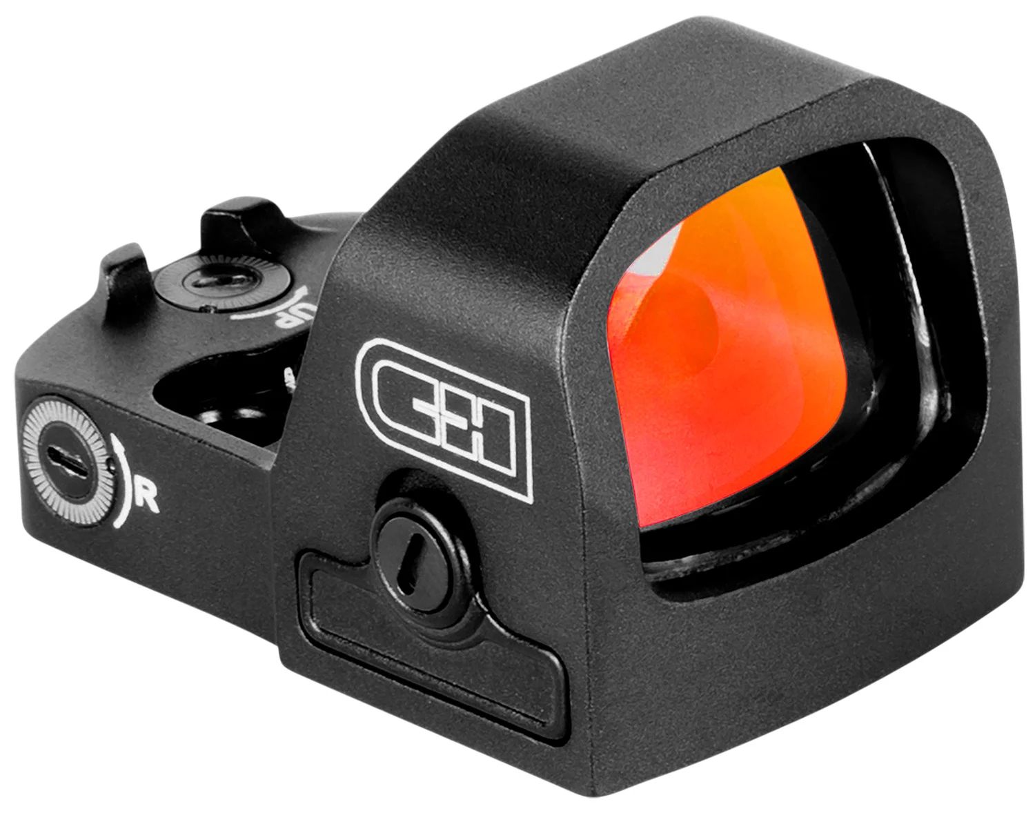 C&H Precision RD-EDC-RD-GLX EDC GLX Red 3 MOA DOT