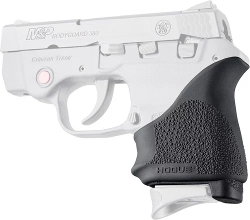 HOGUE HANDALL BEAVERTAIL GRIP - SLEEVE S&W BODYGAURD .380 BLK