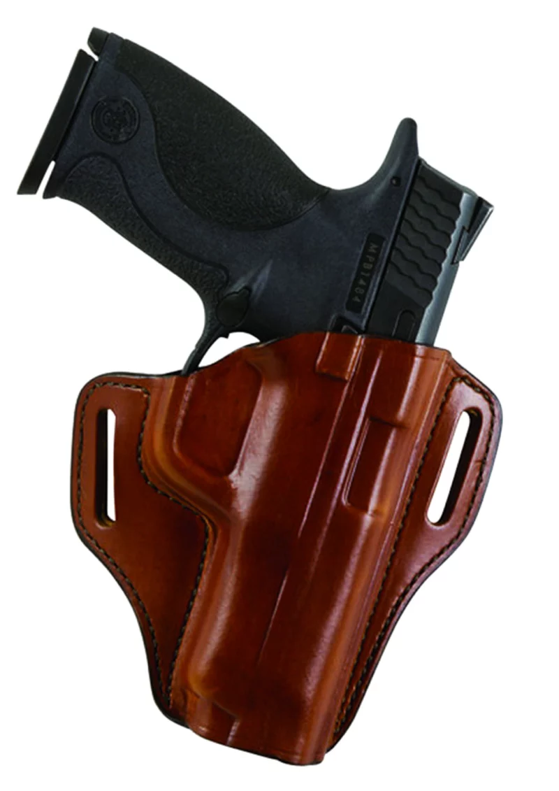 Bianchi 23966 57 Remedy OWB Size 18 Tan Leather Belt Slide Fits Springfield XDS Right Hand